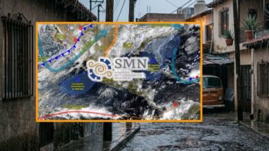 Frente frío 44, Onda de calor, Clima en México