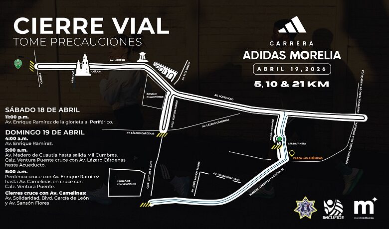 Morelia, deporte, Carrera Adidas