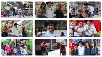 Hugo Servín Chávez festeja el Día del Niño