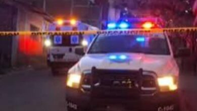 Patrulla, ambulancia y zona acordonada