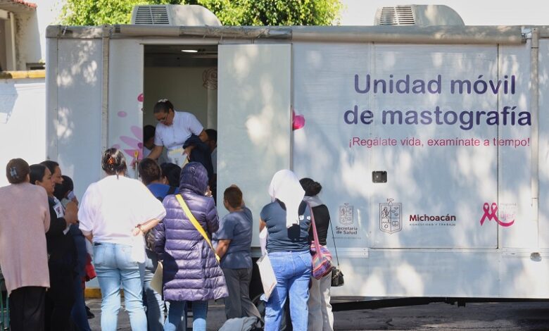 mastografías, Secretaría de Salud de Michoacán