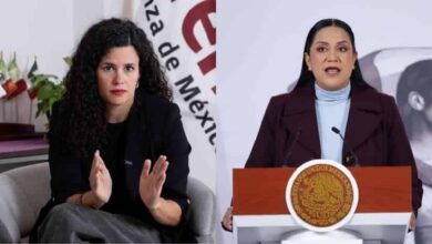 Luisa María Alcalde y Ariadna Montiel