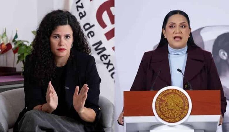 Luisa María Alcalde y Ariadna Montiel