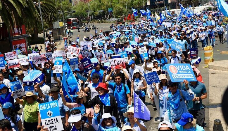 Marcha por la Vida en la ciudad de México