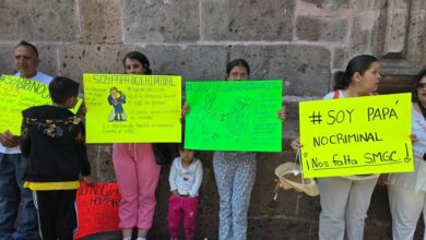 Violencia vicaria, Morelia, Manifestación