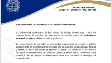Oficio de la UMSNH