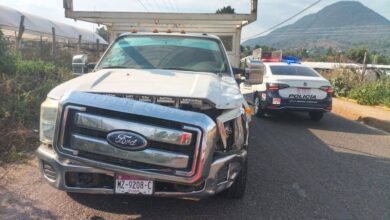 Choque de camioneta