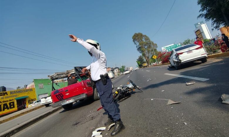 Accidente de motocicleta