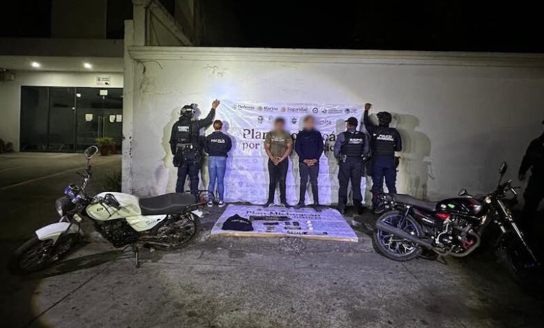 Dos detenidos