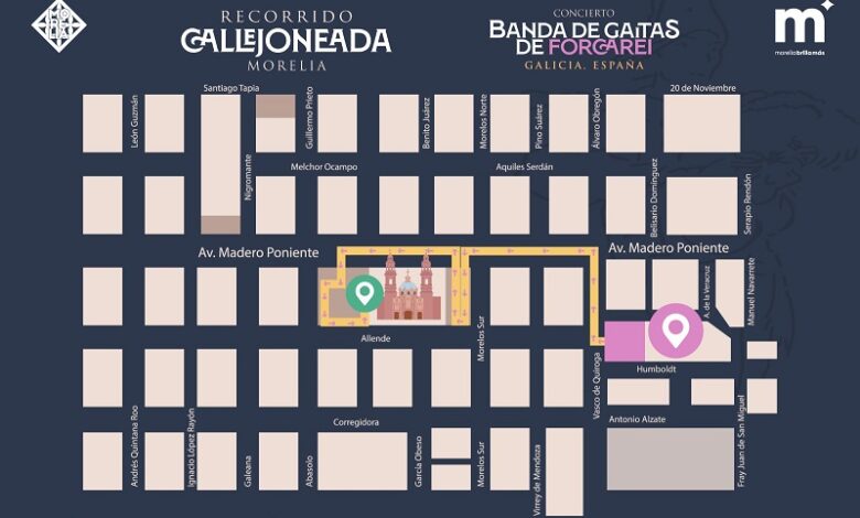 Morelia, Callejoneada