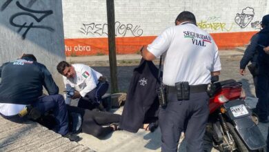 Accidente de motocicleta