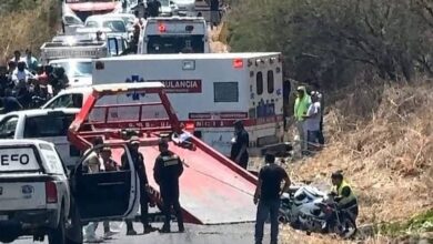 Accidente de motocicleta