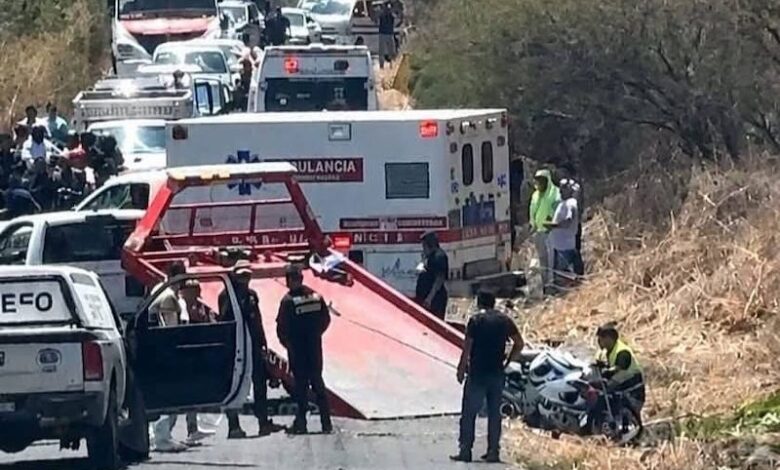 Accidente de motocicleta