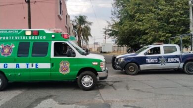 Ambulancia y patrulla