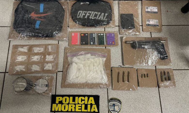 Aseguramiento de la Policía Morelia