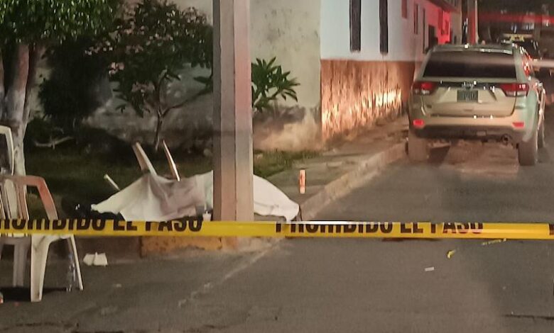 Zona acordonada