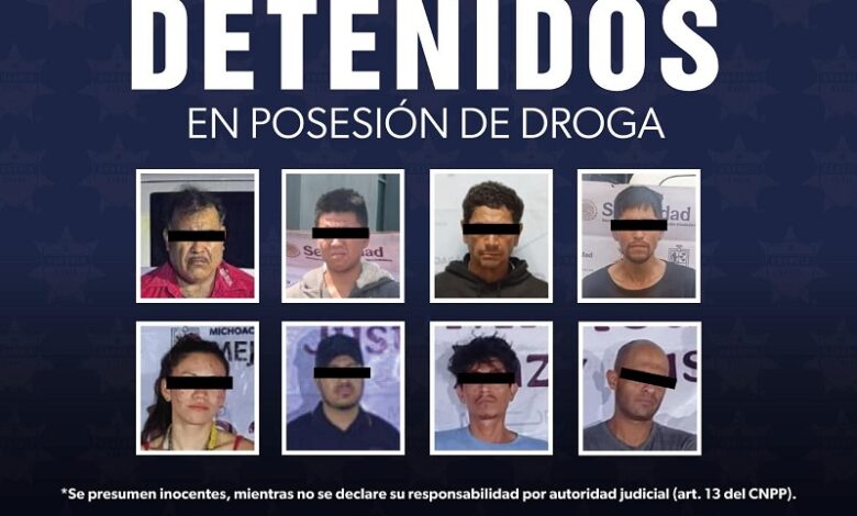 Michoacán, Seguridad pública