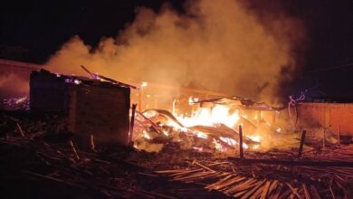 Incendio de aserradero