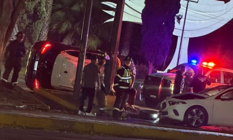 Volcadura en La Paloma
