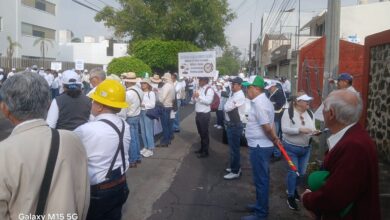 Manifestaciones, CFE, Jubilados, Morelia