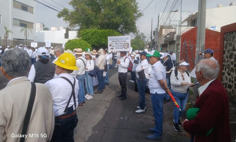 Manifestaciones, CFE, Jubilados, Morelia