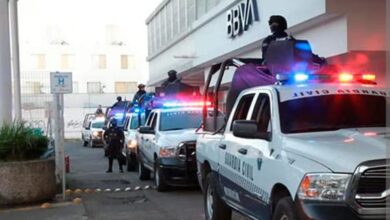 Asalto bancario en Morelia