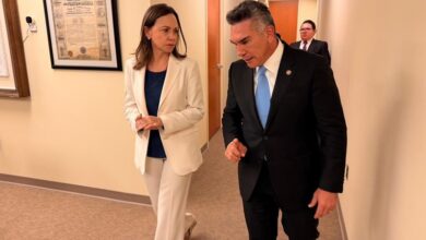 Alejandro Moreno, María Corina Machado