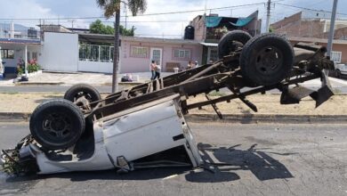 Jiquilpan, volcadura