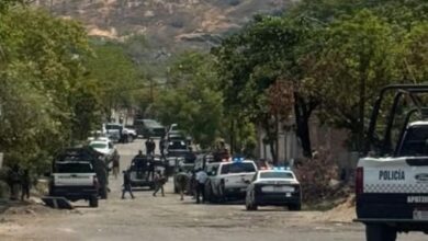 Varias patrullas en Michoacán