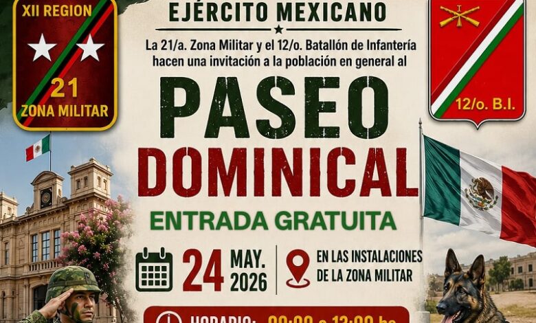 Paseo Dominical, Sedena, Morelia