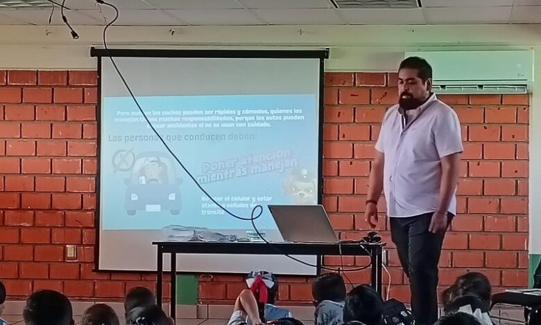 Taller de educación vial
