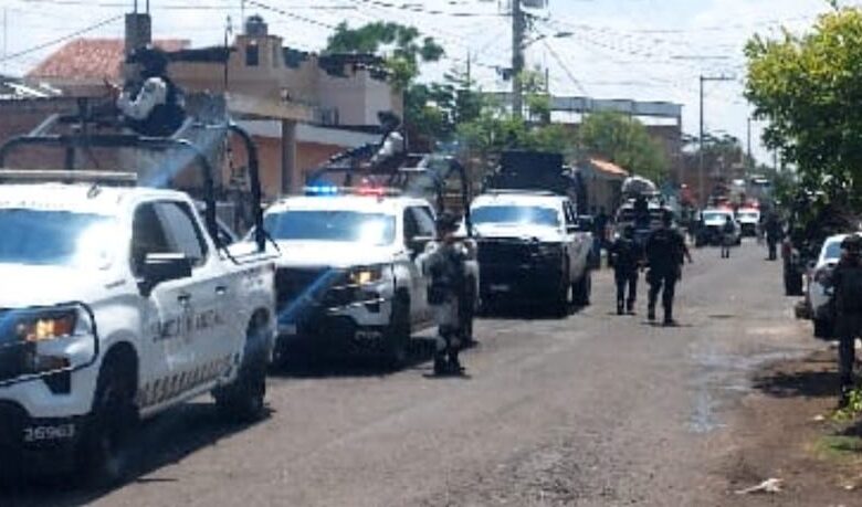 Operativo policial en Zamora