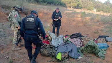 Campamento clandestino