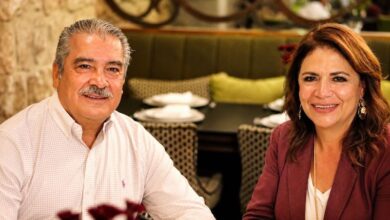 Raúl Morón y Fabiola Alanís