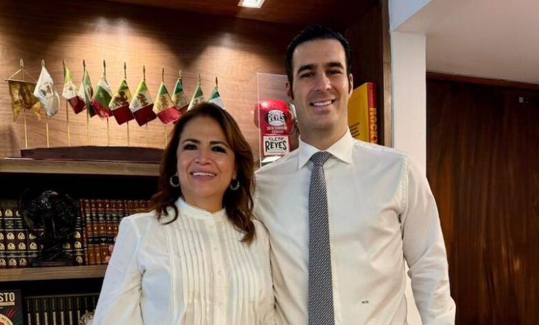 Fabiola Alanís Sámano y Miguel Torruco Garza