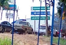 Bloqueo carretero en Los Reyes
