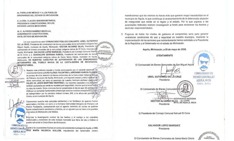 Carta de comuneros de Aquila