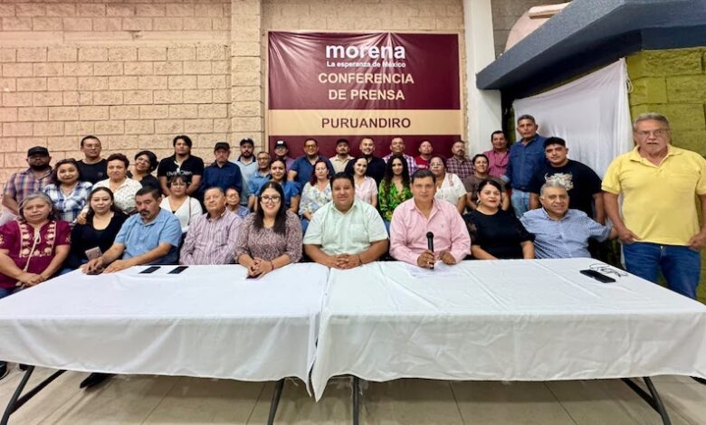 Morena en Puruándiro
