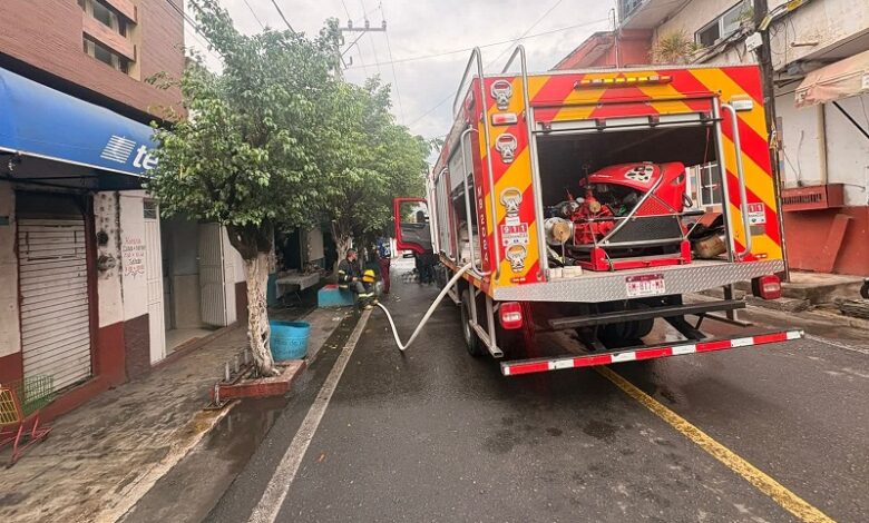 Tacámbaro, fuego