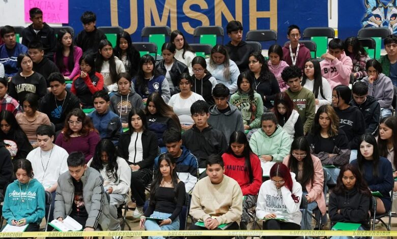 UMSNH, Examen de admisión