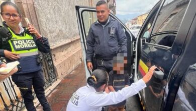 Policía Morelia rescata niño extraviado