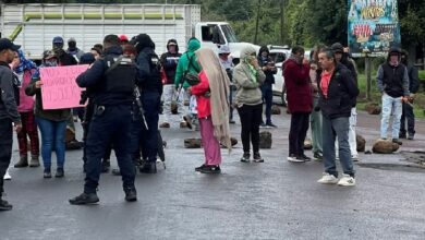 Bloqueo carretero, Salvador Escalante