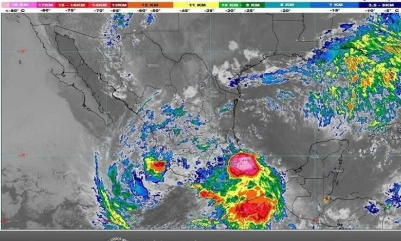 Lluvias intensas, Costa michoacana