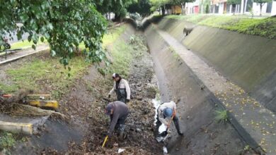 Limpieza de canales, desazolve en Morelia