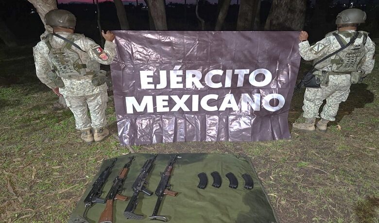 Parangaricutiro, decomiso de armas