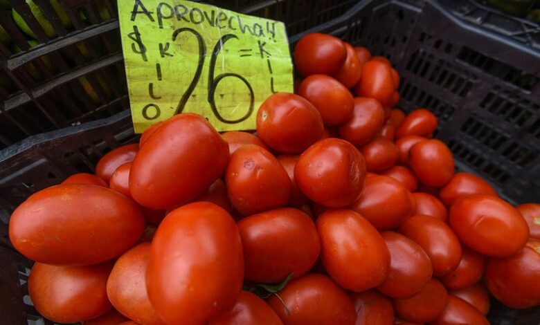 jitomates, Precio
