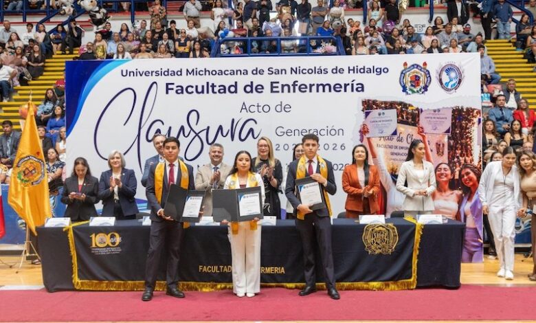 Egresados de Enfermería de la UMSNH