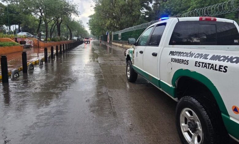 Lluvias en Morelia