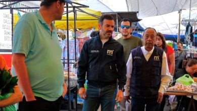 Yankel Benítez recorre tianguis
