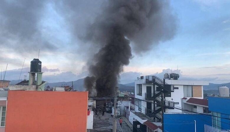 Incendio en Zitácuaro